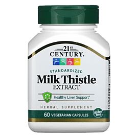 21st Century Standardized Milk Thistle Extract 60 капсул