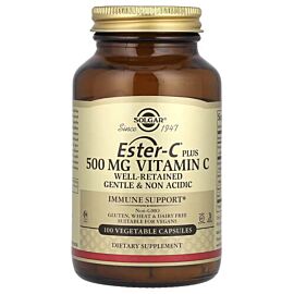 Solgar Ester-C Plus Vitamin C 500 mg 100 вегетаріанських капсул
