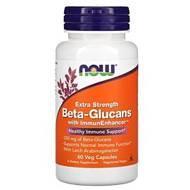 NOW Beta-Glucans with ImmunEnhancer 250 mg 60 капсул