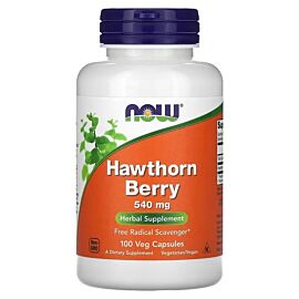 NOW Hawthorn Berry 540 mg 100 капсул