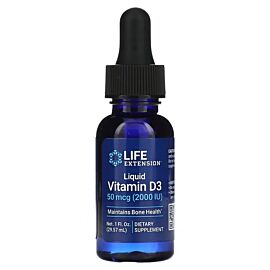 Life Extension Liquid Vitamin D3, 50 mcg (2,000 IU) 29.57 ml