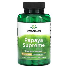 Swanson Papaya Supreme 50 mg 300 таблеток
