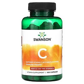 Swanson Buffered Vitamin C with Bioflavonoids 500 mg 100 капсул