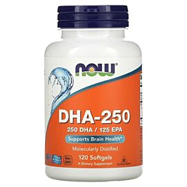 NOW DHA-250 120 капсул