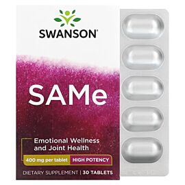 Swanson SAMe 400 mg 30 таблеток