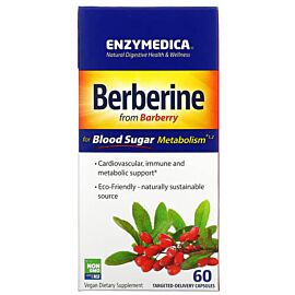 Enzymedica Berberine 60 капсул із цільовою доставкою
