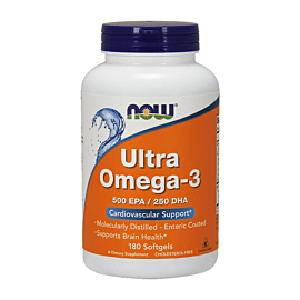 NOW Ultra Omega-3 180 рідких капсул