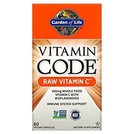 Garden of Life Vitamin Code RAW Vitamin C 60 капсул