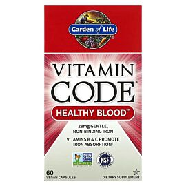 Garden of Life Vitamin Code Healthy Blood 60 капсул