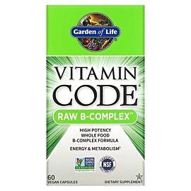 Garden of Life Vitamin Code Raw B-Complex 60 капсул