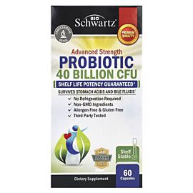 BioSchwartz Advanced Strength Probiotic 20 Billion CFU 60 капсул