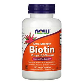 NOW Biotin 10,000 mcg 120 капсул