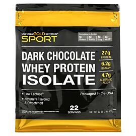 California Gold Nutrition 100% Whey Protein Isolate 907 g, Шоколад