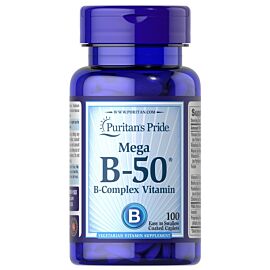 Puritan's Pride Vitamin B-50 Complex 100 таблеток