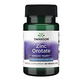 Swanson Zinc Orotate 10 mg 60 вегетаріанських капсул