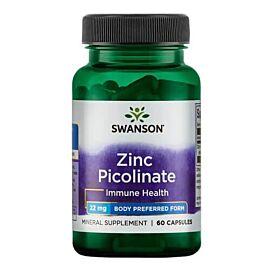 Swanson Zinc Picolinate 22 mg 60 капс