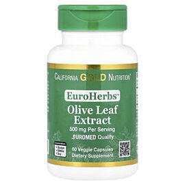California Gold Nutrition Olive Leaf Extract 500 mg 60 капсул