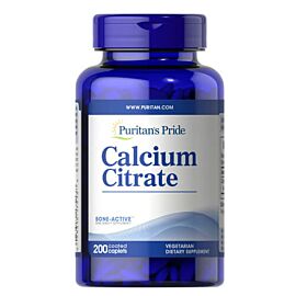 Puritan's Pride Calcium Citrate 200 mg 200 таблеток