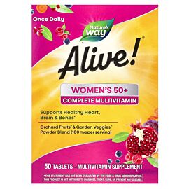 Nature's Way Alive! Women's 50+ Complete Multivitamin 50 таблеток