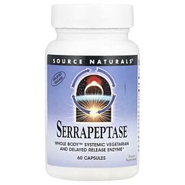 Source Naturals Serrapeptase 120,000 SPU 60 капсули