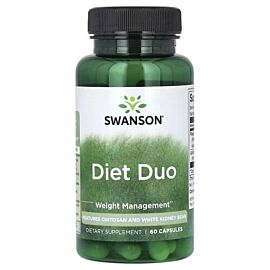Swanson Diet Duo with Chitosan and White Kidney Bean 60 капсул