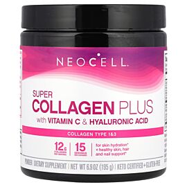 NeoCell Super Collagen Plus with Vitamin C & Hyaluronic Acid 195 грам