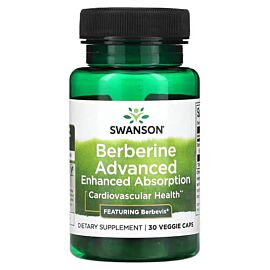 Swanson Berberine Advanced Enhanced Absorption 550 mg 30 капсул