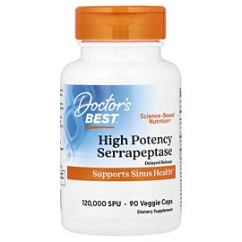 Doctor's Best Serrapeptase 120,000 SPU 90 капсул