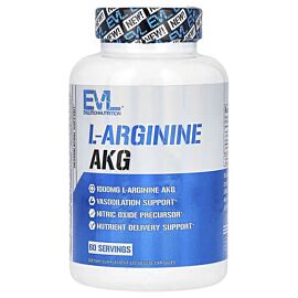 EVLution Nutrition L-Arginine AKG 1,000 mg 120 капсул