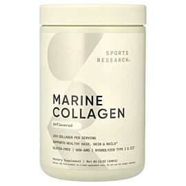 Sports Research Marine Collagen Peptides 340 грам, Без смаку