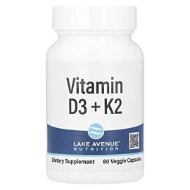 Lake Avenue Nutrition Vitamin D3 + K2 60 капсул