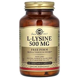 Solgar L-Lysine 500 mg 100 капсул.