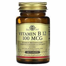Solgar Vitamin B12 100 мкг 100 таблеток