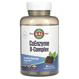 KAL Coenzyme B-Complex 60 жувальних таблеток, Шоколад-Мята