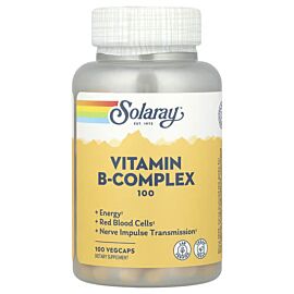 Solaray Vitamin B-Complex 100 mg 100 капсул