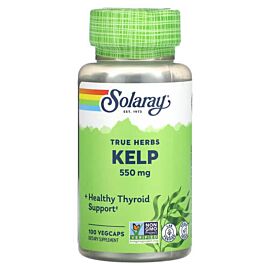 Solaray True Herbs Kelp 550 mg 100 капсул