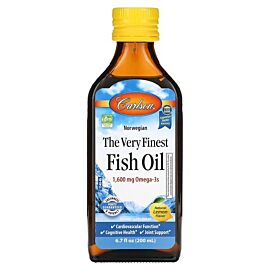 Carlson Labs Fish Oil Omega-3 1,600 mg 200 мл, Апельсин