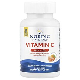Nordic Naturals Vitamin C Gummies 250 mg 60 жувальних цукерок