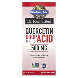 Garden of Life Dr. Formulated Quercetin Drop Uric Acid 500 mg 60 таблеток