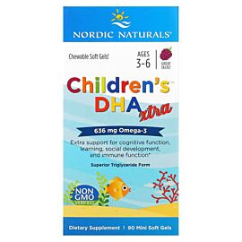 Nordic Naturals Children's DHA Xtra 636 mg 90 міні-капсул
