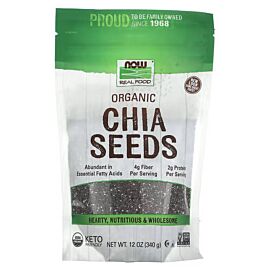 NOW Organic Chia Seeds 340 г