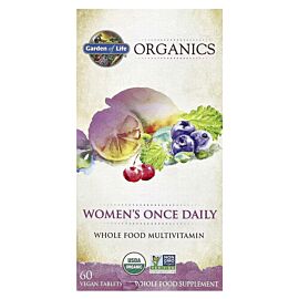 Garden of Life Organics Women's Once Daily 60 вегетаріанських таблеток