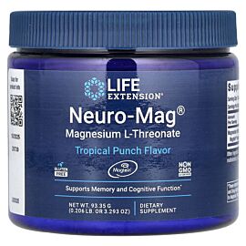 Life Extension Neuro-Mag Magnesium L-Threonate Tropical Punch 93.35 грам