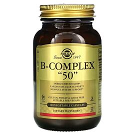 Solgar B-Complex 50 100 капсул.