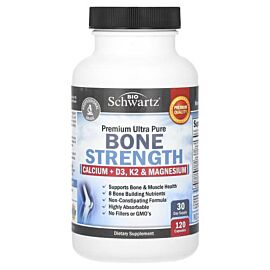 BioSchwartz Bone Strength Calcium + D3 K2 & Magnesium 120 капсул