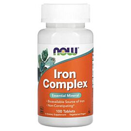NOW Iron Complex 100 таблеток