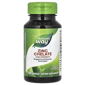 Nature's Way Zinc Chelate 30 mg 100 капсул
