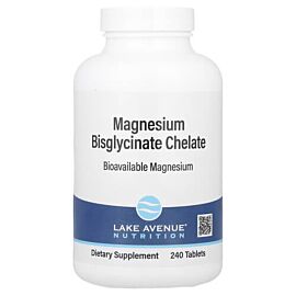 Lake Avenue Nutrition Magnesium Bisglycinate 200 mg 240 таблеток