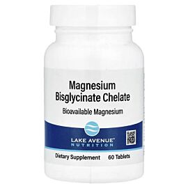 Lake Avenue Nutrition Magnesium Bisglycinate 200 mg 60 таблеток