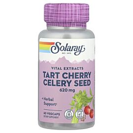 Solaray Tart Cherry Celery Seed 60 вегетаріанських капсул